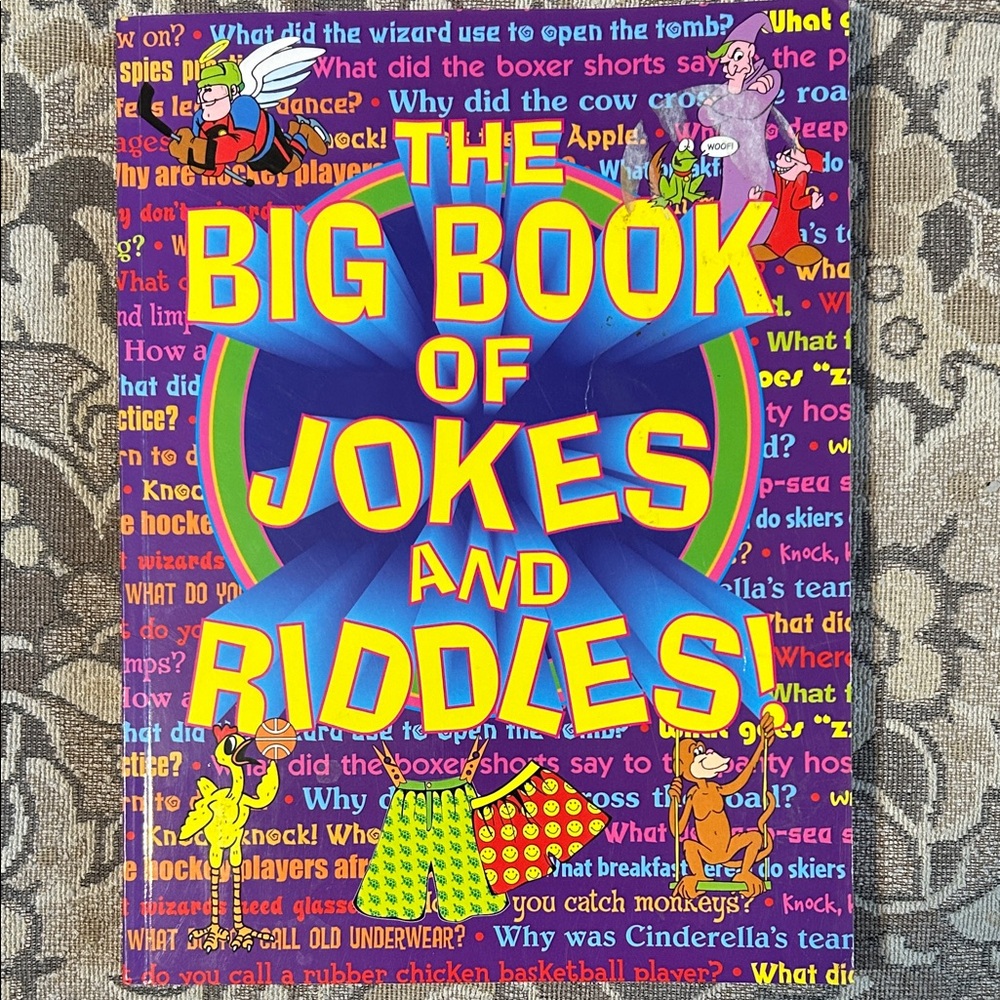 The Big Book of Jokes and Riddles Softcover Book